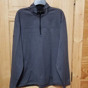 Mens Callaway Fleece Lined 1/4 Zip Pullover w/Pockets Golf